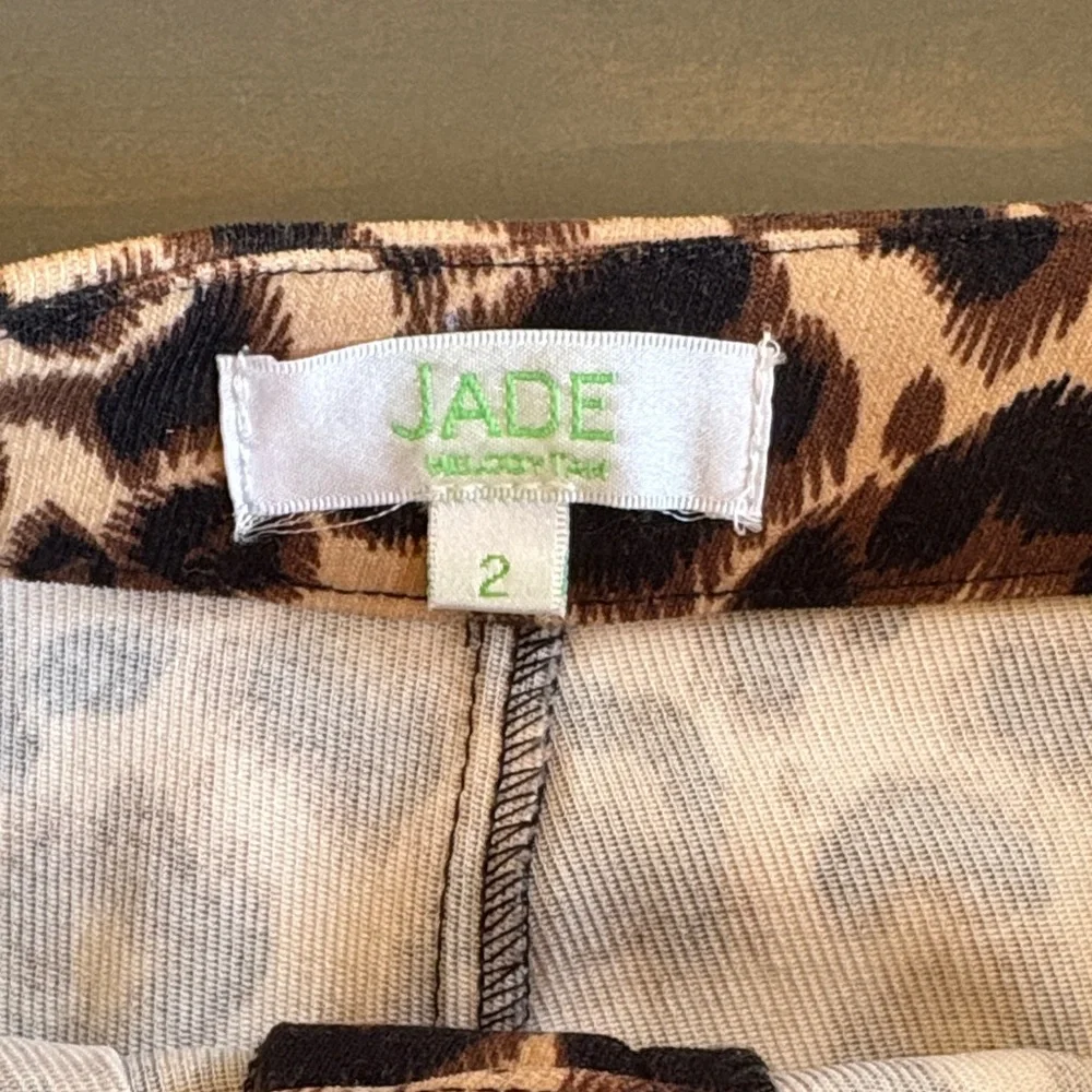 Jade Yoga Leopard Print Shorts - Picture 3 of 3
